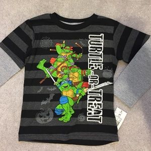 Boys Ninja Turtles Halloween long sleeve